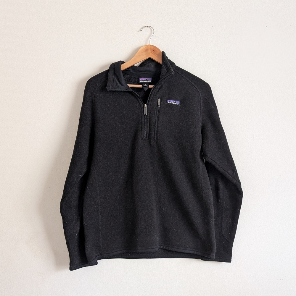 Men's Black Patagonia Better Sweater
